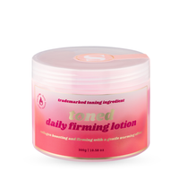 Toned- Toning Body Lotion With Firming Active Ingredient white background