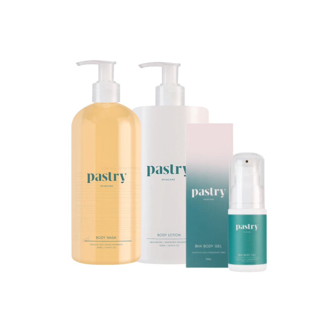 PASTRY SKINCARE Body Acne Busting Combo