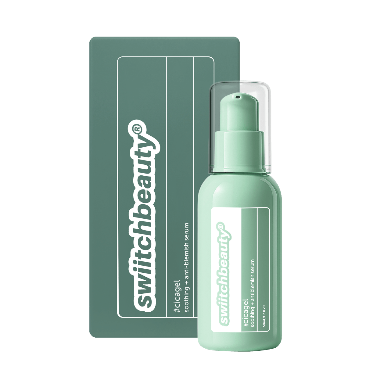 SWIITCHBEAUTY CicaGel - soothing + anti blemish serum