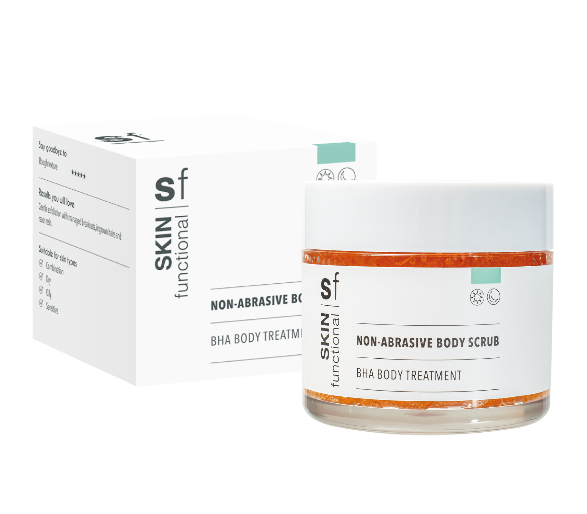 BHA Body Scrub Carton+ Bottle (002)