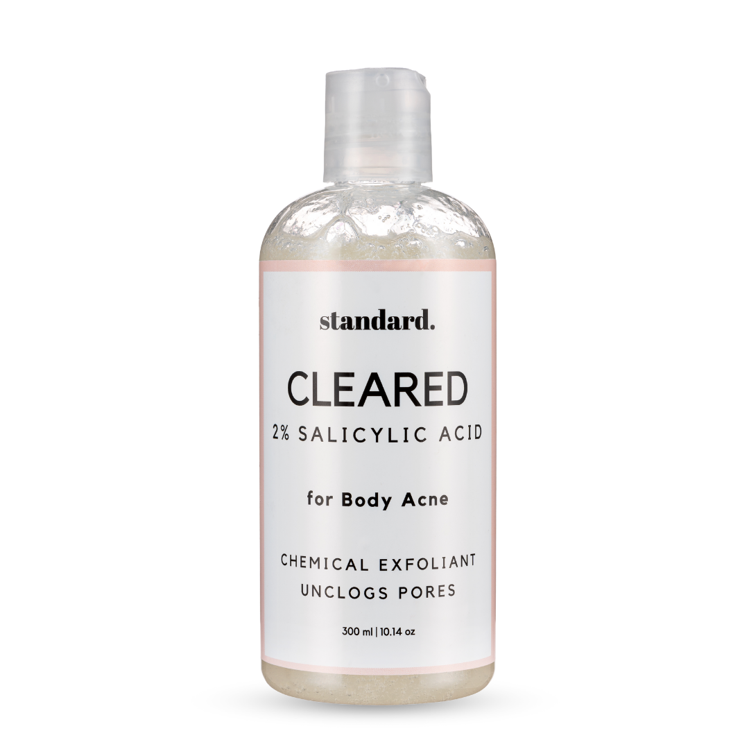 Cleared Body Wash white background