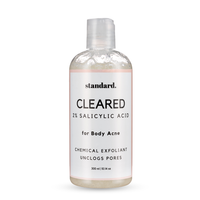 Cleared Body Wash white background