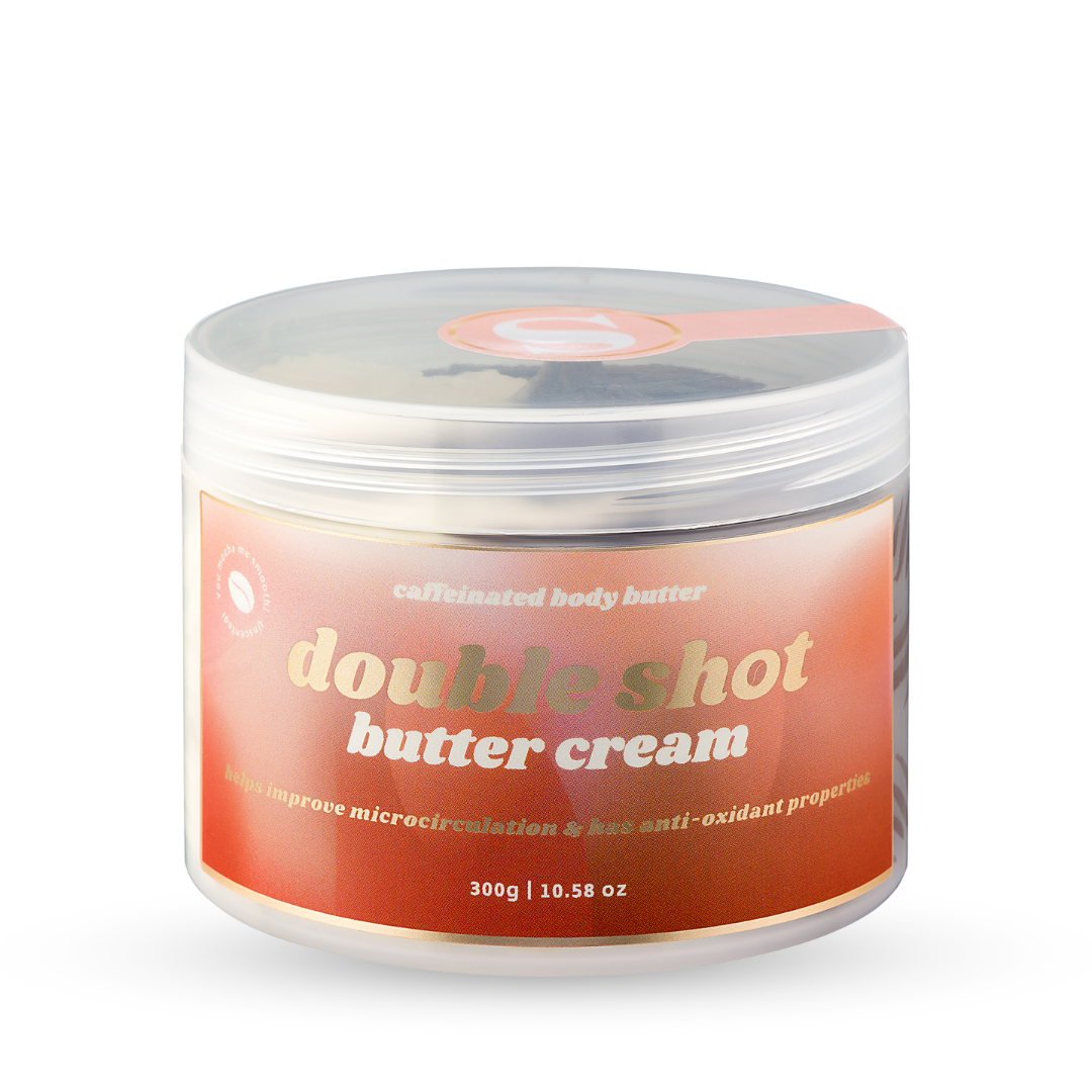 Double Shot Buttercream white background