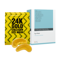 24K Gold Crystal Collagen Eye Mask