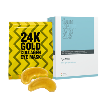 24K Gold Crystal Collagen Eye Mask