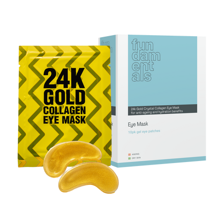 24K Gold Crystal Collagen Eye Mask