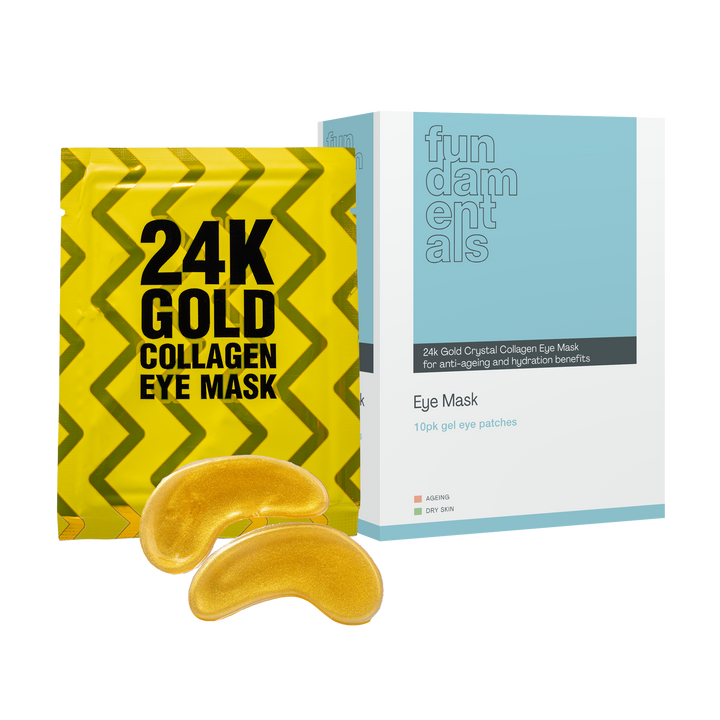 24K Gold Crystal Collagen Eye Mask