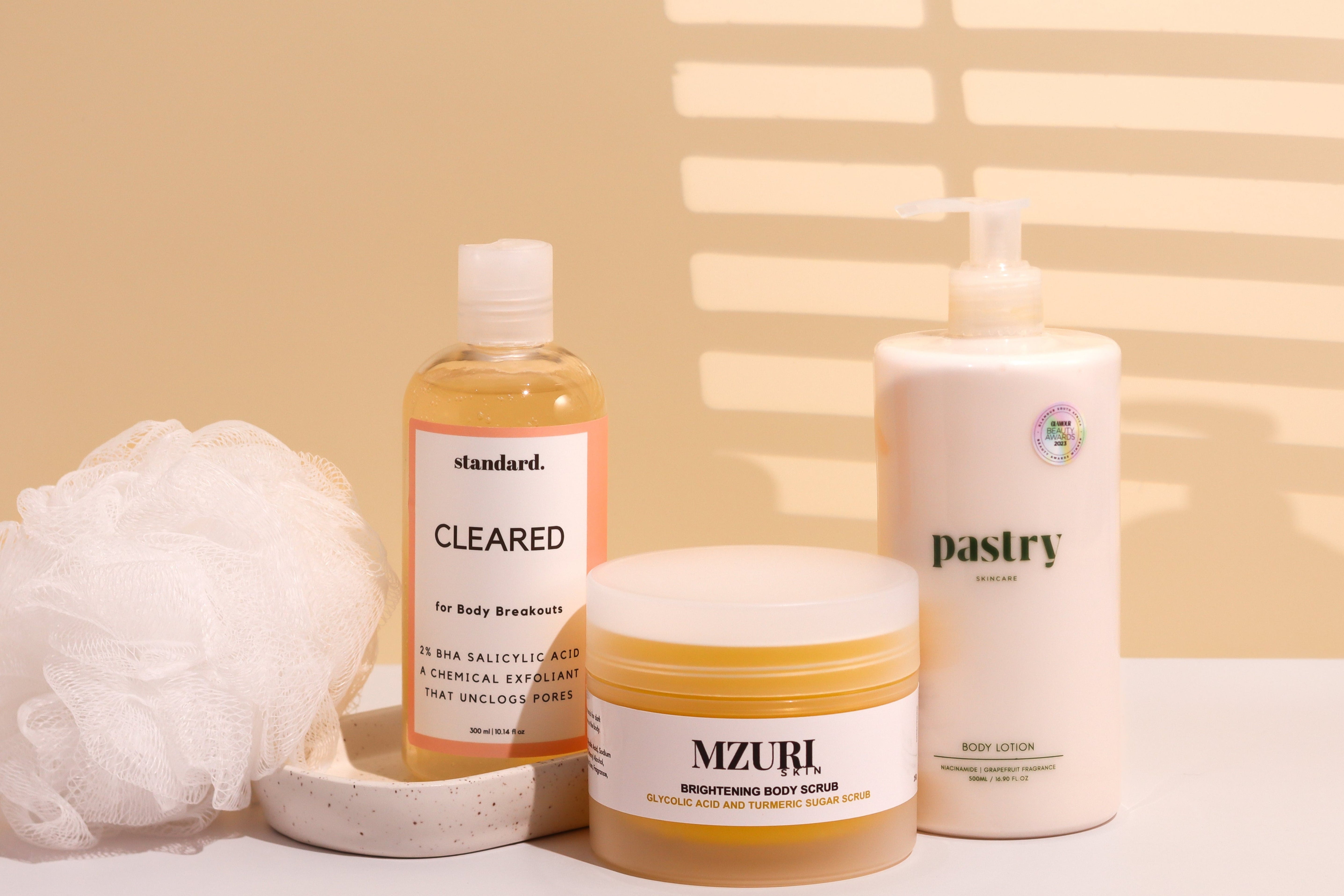 Smooth, Glowing Skin From The Neck Down.