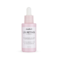 Retinol 1,5% (Vitamin A) Serum with Niacinamide &#038; Hyaluronic Acid white background