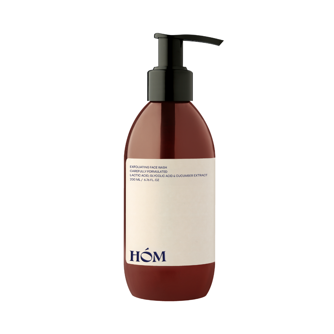 Exfoliating face wash