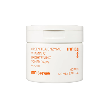 Innisfree Green Tea Enzyme Vitamin C Brightening Toner Pads