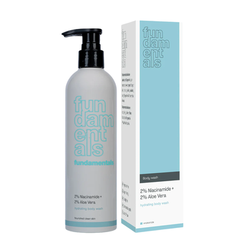 2% Niacinamide + 2% Aloe Vera – Hydrating body wash