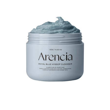 ARENCIA Blue Hyssop Rice Mochi Cleanser