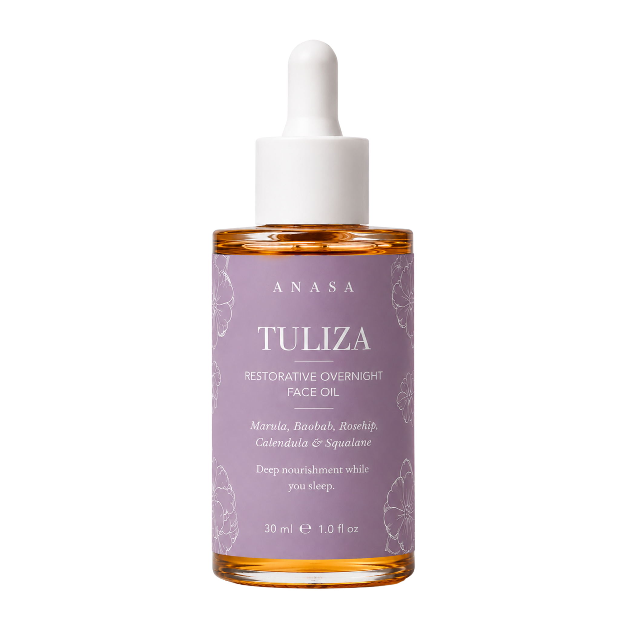 Tuliza Restorative Overnight Face Oil