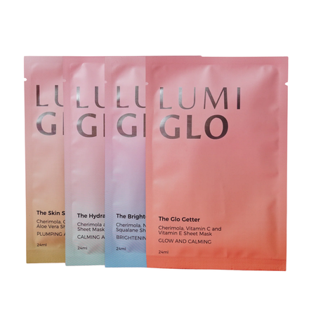 LUMI GLO The Glo Getter Sheet Mask Set