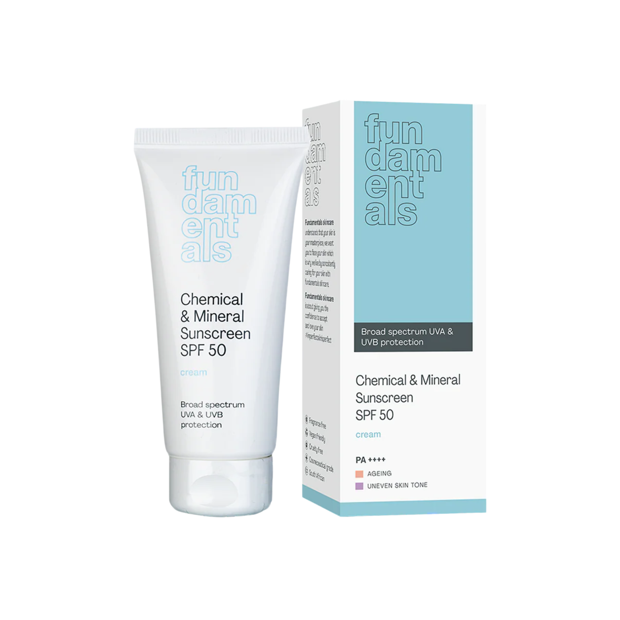 Chemical and Mineral SPF50
