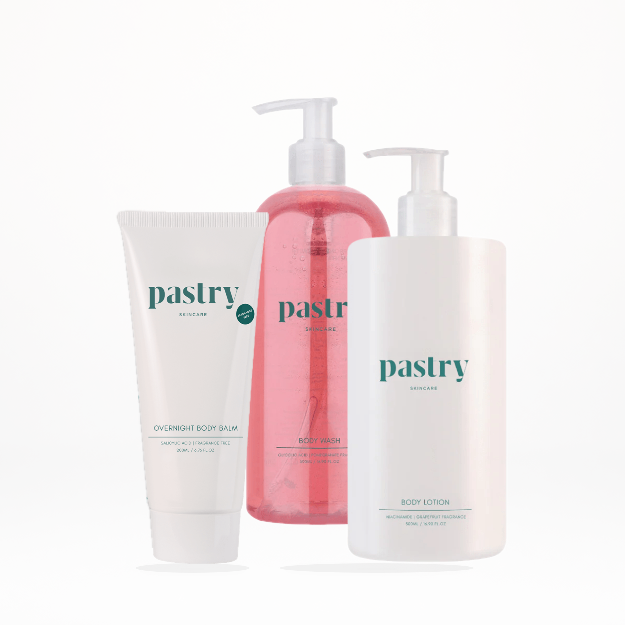 PASTRY SKINCARE BHA Body Routine