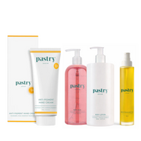 Brightening Hand & Body Set – Anti-Pigment Hand Cream SPF30 and Pastry Glow Body Brightening Bundle