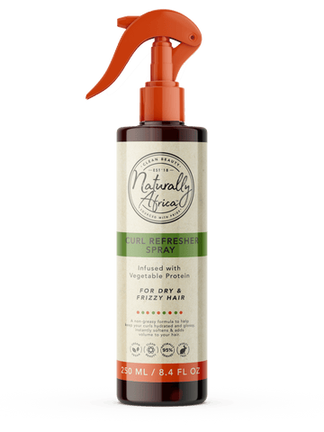 NATURALLY AFRICA Vegetable Protein Curl Refresher Spray