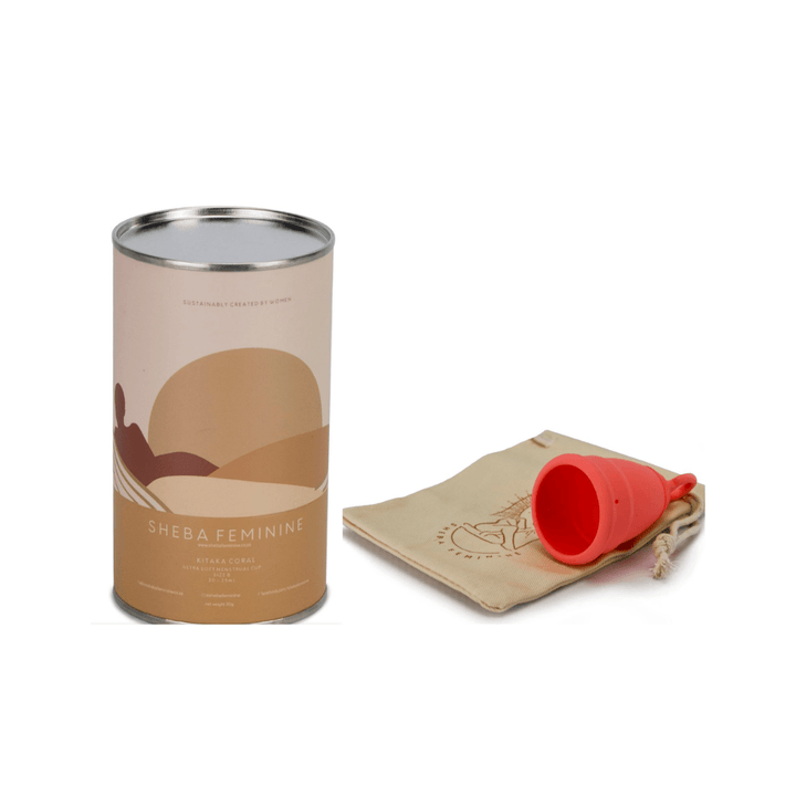 SHEBA FEMININE Coral Menstrual Cup