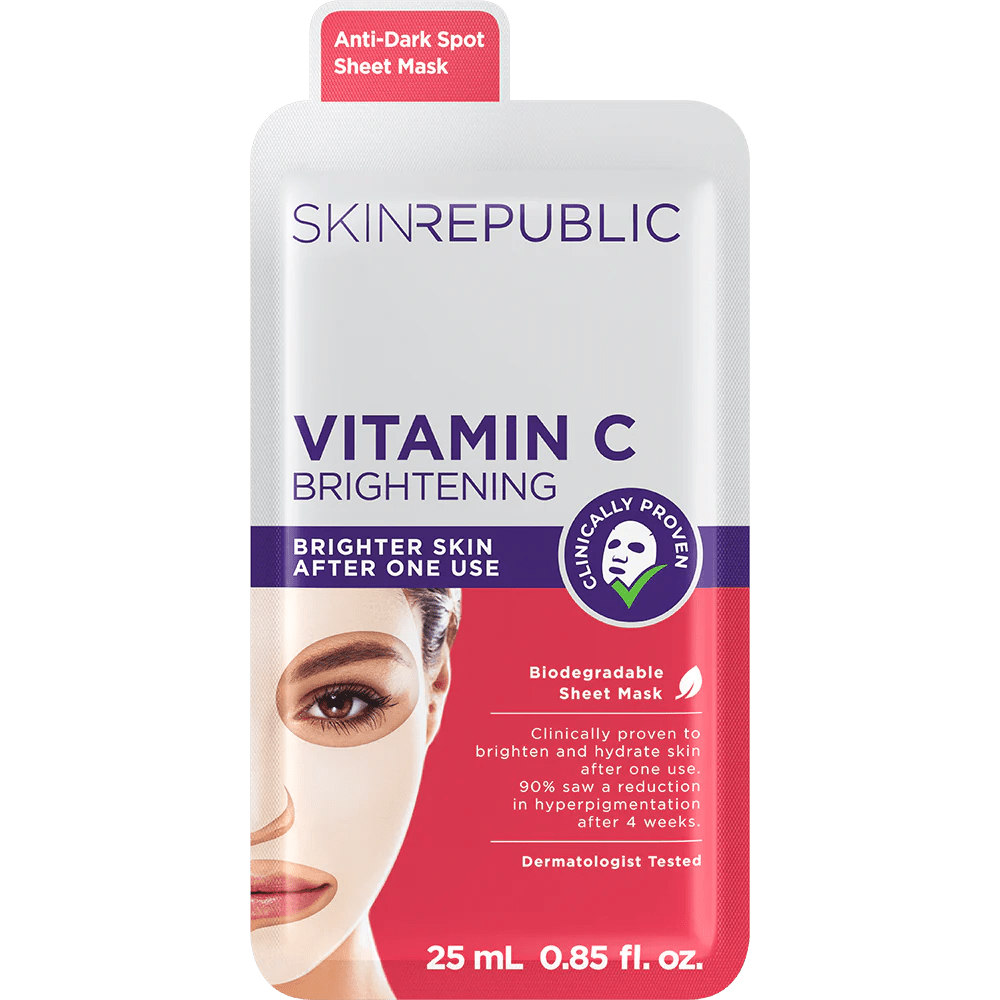 SKIN REPUBLIC Vitamin C Brightening Face Mask Sheet