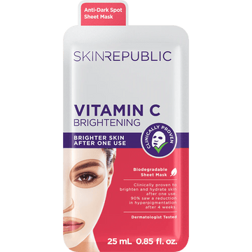 SKIN REPUBLIC Vitamin C Brightening Face Mask Sheet