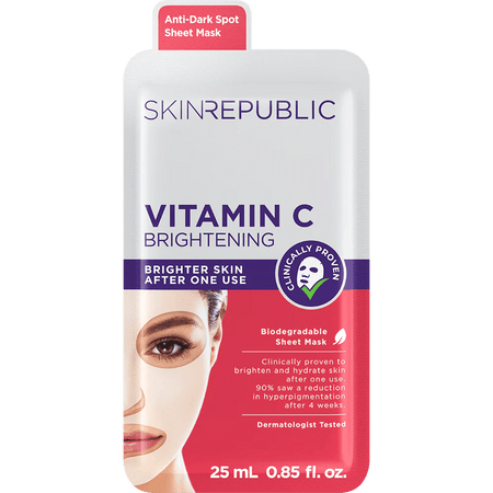 SKIN REPUBLIC Vitamin C Brightening Face Mask Sheet