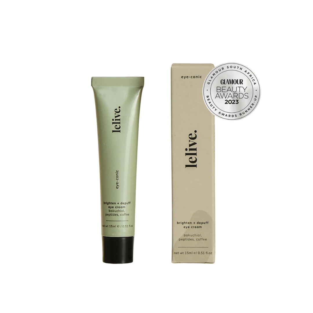 LELIVE Eye-Conic Brighten + Depuff Eye Cream – Brightening & Depuffing