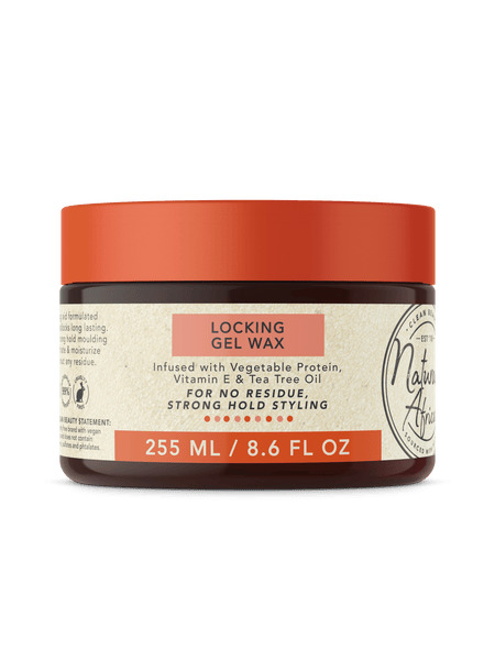 NATURALLY AFRICA Vitamin E & Tea Tree Oil Locking Gel Wax