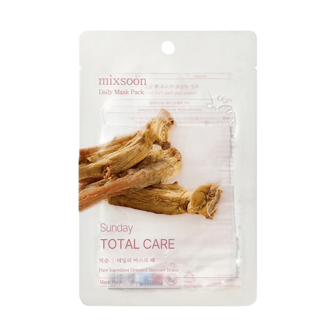 MIXSOON Daily Sheet Mask Sunday - Total Care