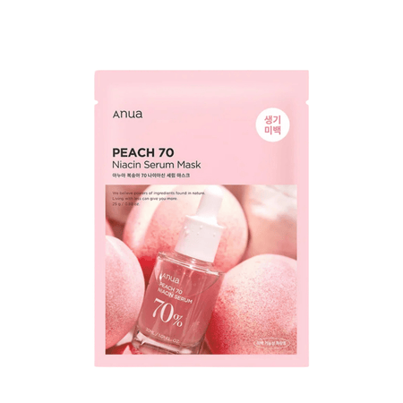 ANUA Peach Niacin Mask – Brightening & Hydrating Sheet Mask