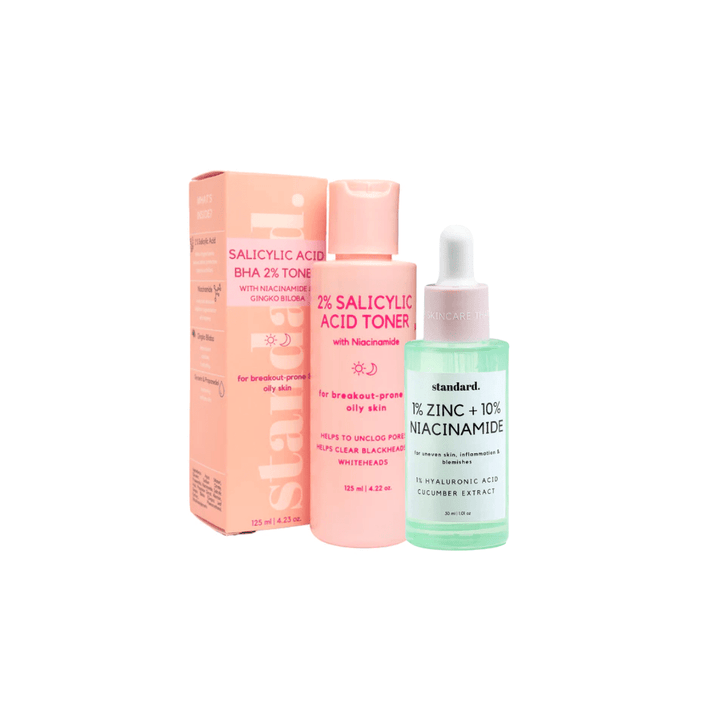 STANDARD. Salicylic Acid & Niacinamide Combo