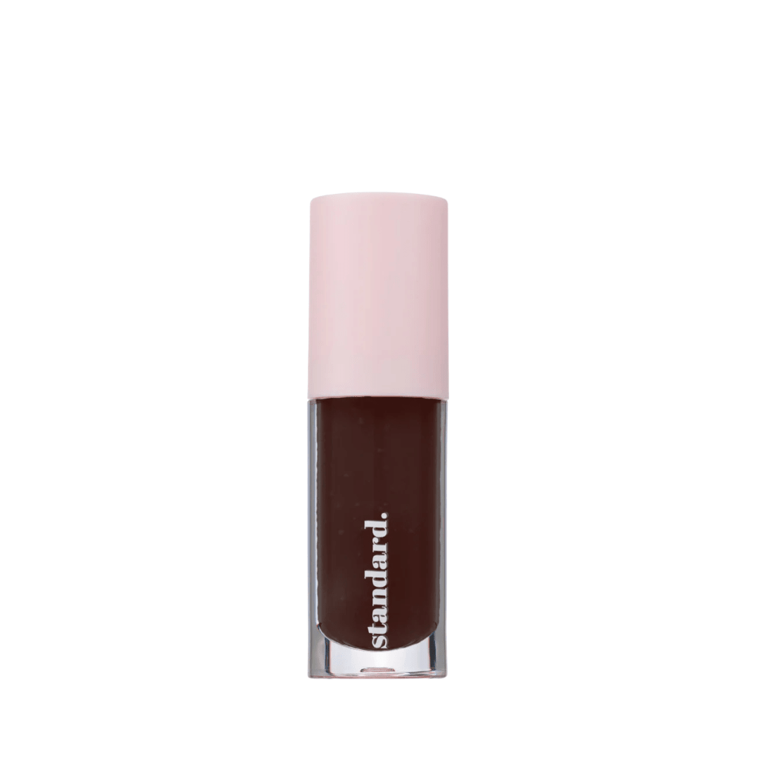 STANDARD. Standard Cocoa Lip Glaze with Hyaluronic Acid & Peptides