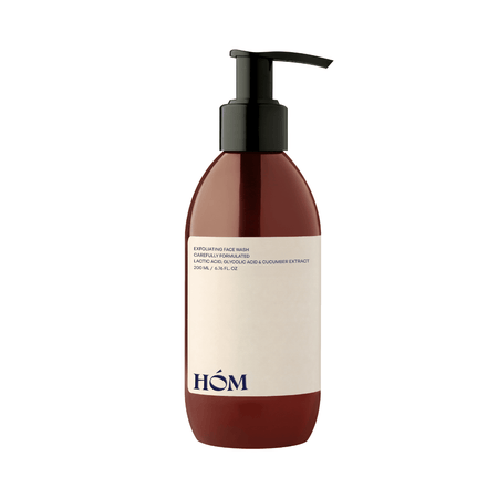 HÓM Exfoliating Face Wash – Gentle Daily Skin Cleanser