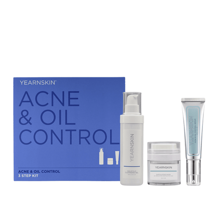YEARN SKIN Acne and Oil Control Kit - Reduces Breakouts