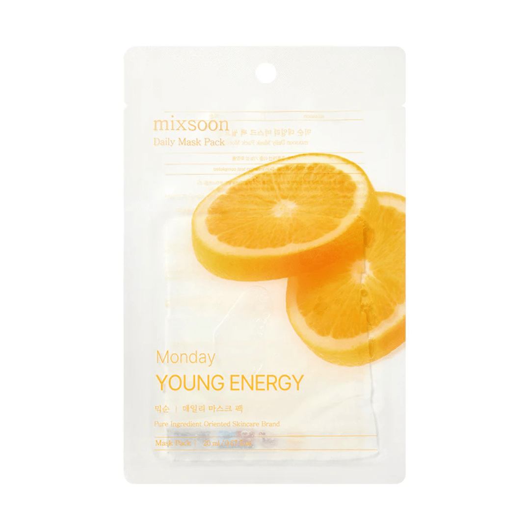 mixsoon Daily Sheet Mask Monday - Young Energy