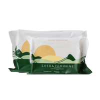 SHEBA FEMININE Ultra-Soft Intimate Bamboo Wipes – Gentle Personal Care