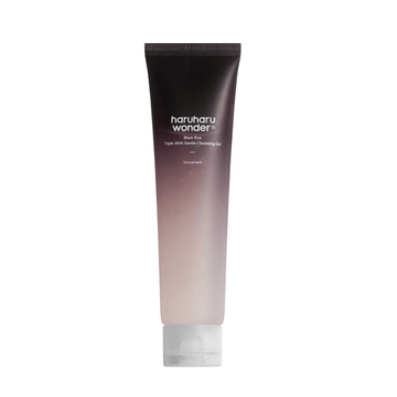 HARUHARU WONDER Black Rice Triple AHA Gentle Cleansing Gel Unscented 100 ml – Exfoliating Cleanser
