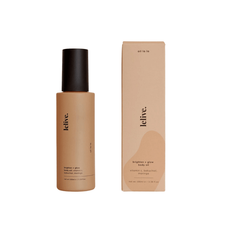 LELIVE Oil la la Brighten + Glow Body Oil