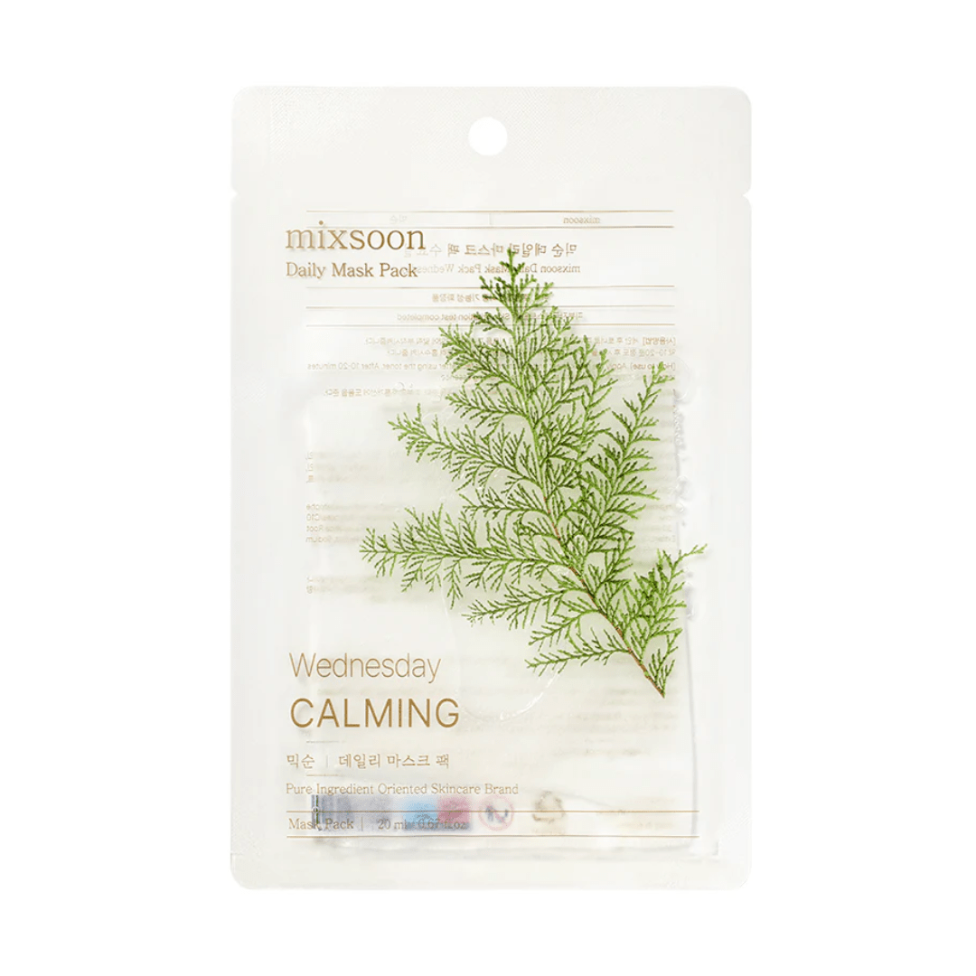 MIXSOON Daily Sheet Mask Wednesday - Calming