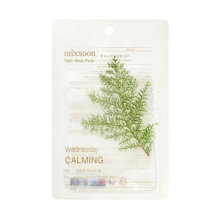 MIXSOON Daily Sheet Mask Wednesday - Calming