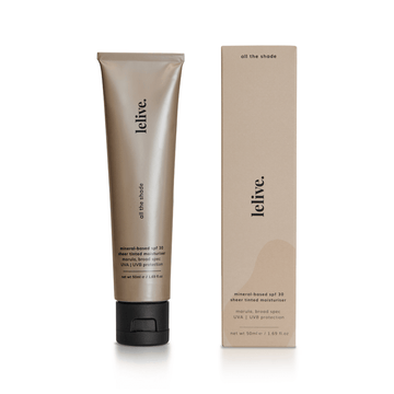 LELIVE All the Shade Tinted SPF 30 Moisturiser