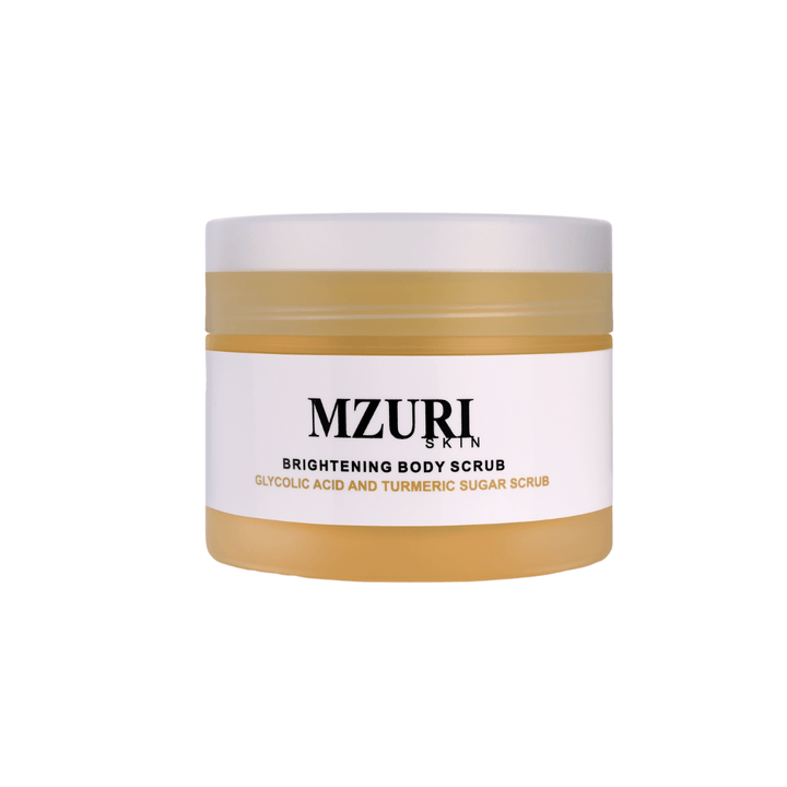 MZURI SKIN Brightening Sugar Scrub -Glycolic Acid & Turmeric