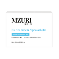 MZURI SKIN Pigmentation Soap - Alpha Arbutin & Niacinamide