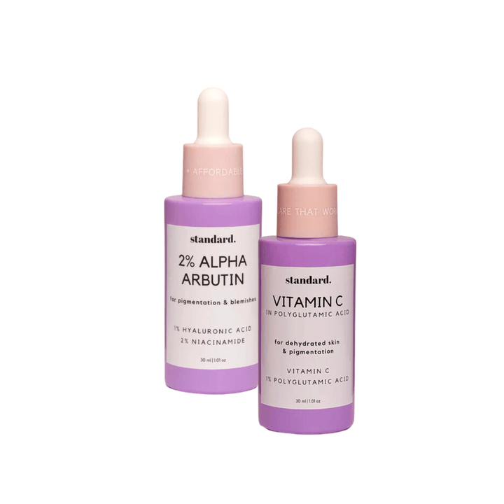 STANDARD. Glow Up Combo (Vitamin C & Alpha-Arbutin)