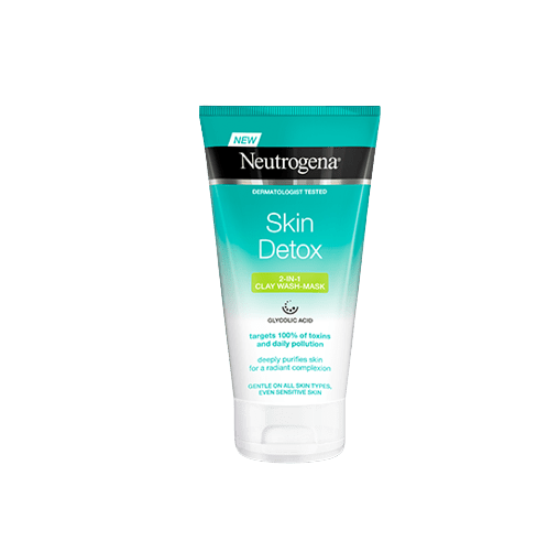 NEUTROGENA Skin Detox 2-in-1 Clay Wash Mask