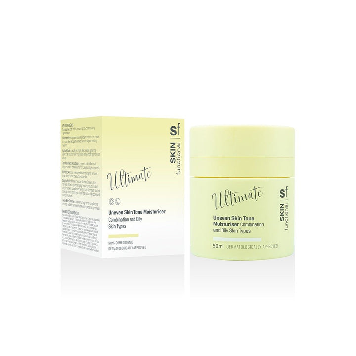 SKIN FUNCTIONAL Ultimate Uneven Skin Tone Moisturiser Combination, Oily Skin