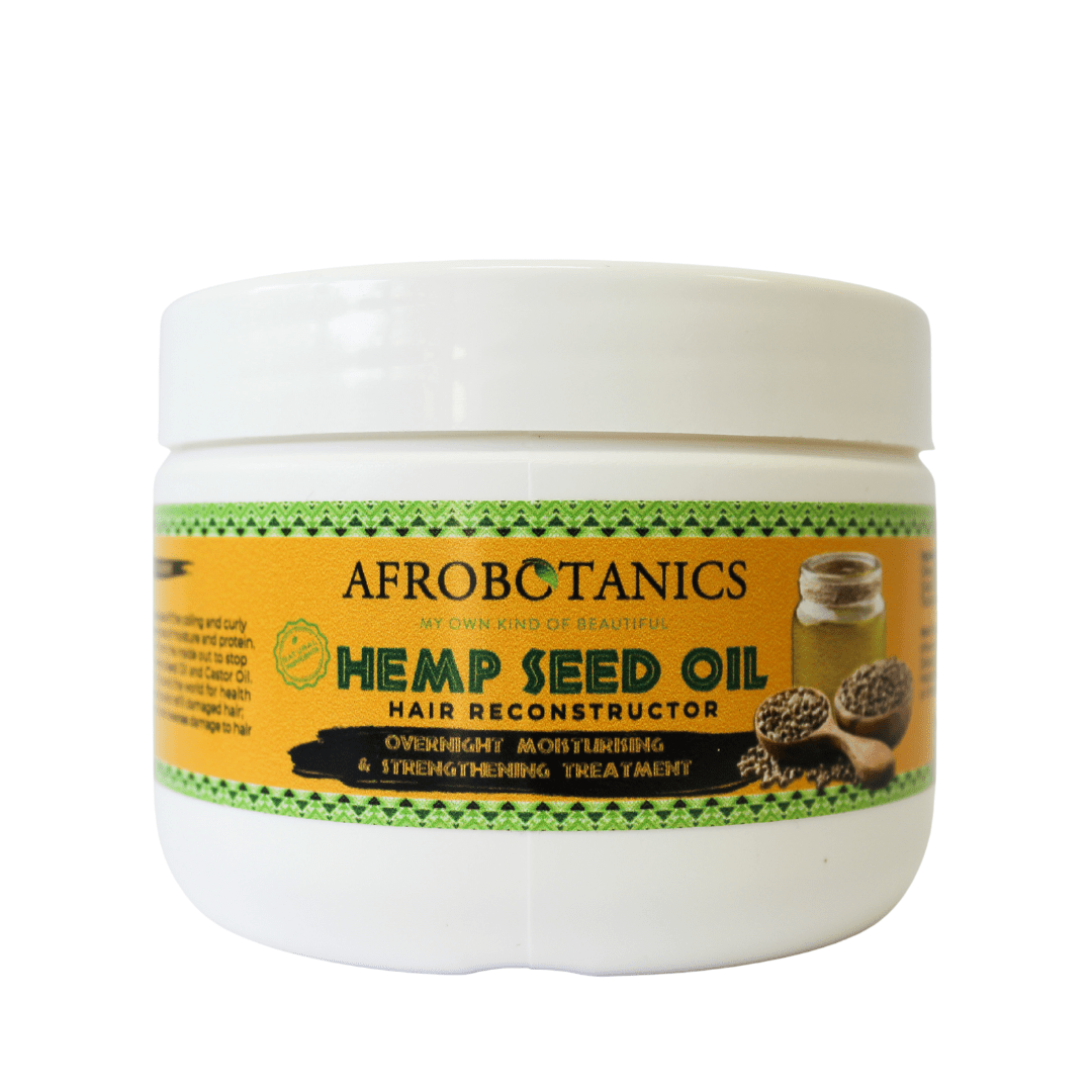 AFROBOTANICS Hemp Seed Oil Overnight Moisture & Strengthening Treatment