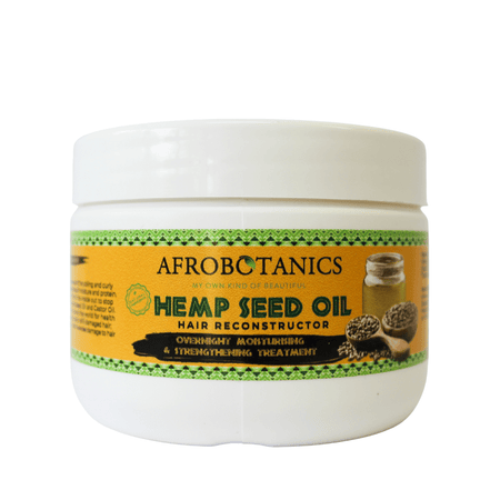 AFROBOTANICS Hemp Seed Oil Overnight Moisture & Strengthening Treatment