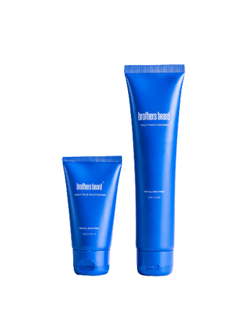BROTHERS BEARD Facial Cleanser & Moisturiser Combo